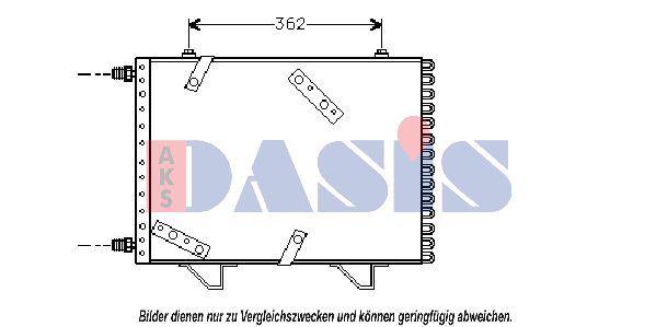 AKS DASIS Lauhdutin, ilmastointilaite 162090N